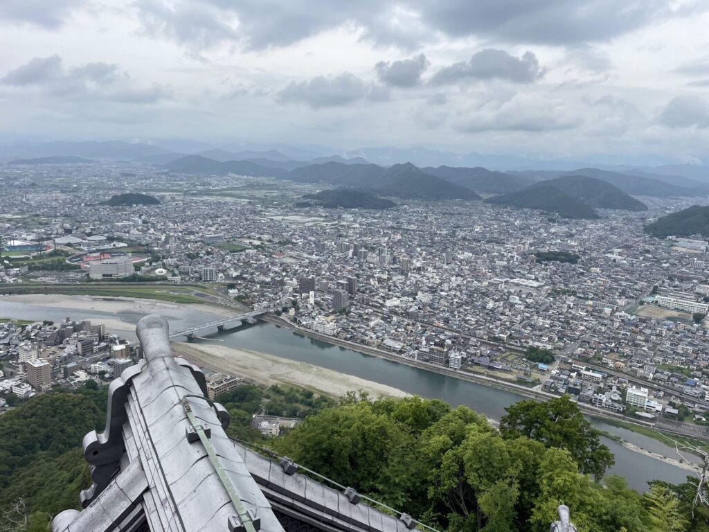 岐阜城からの景色