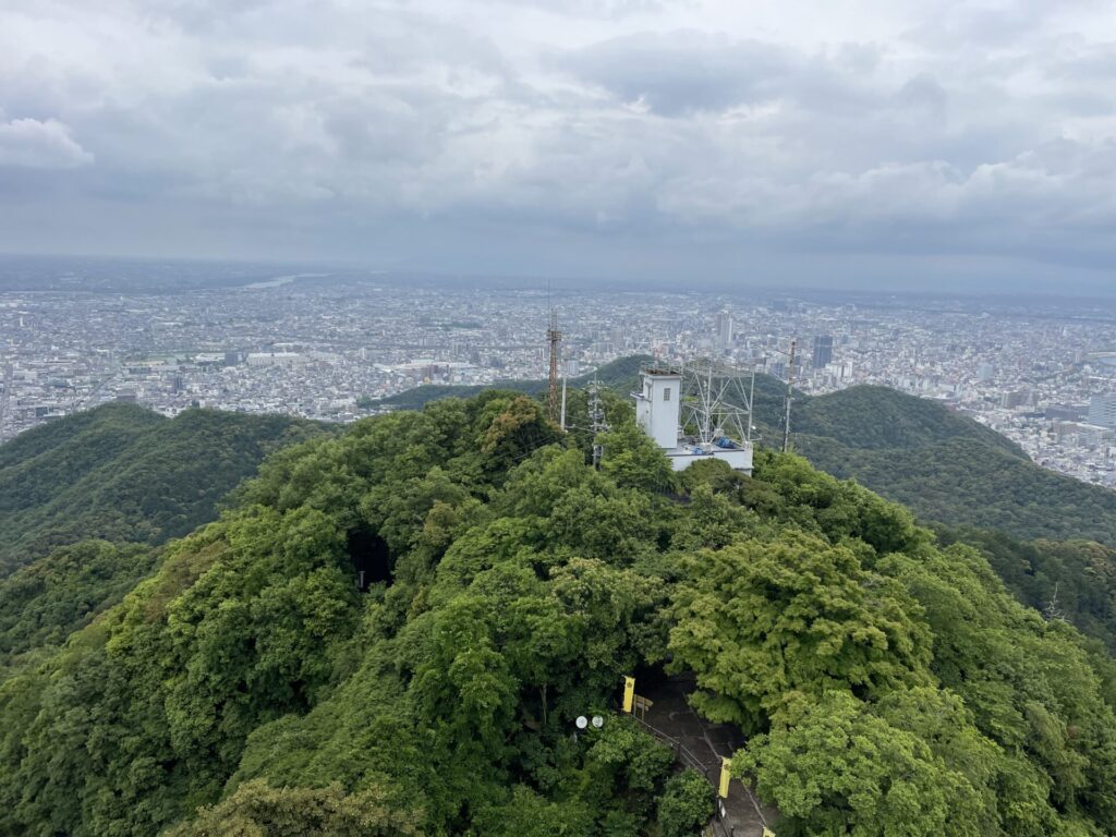 岐阜城からの景色