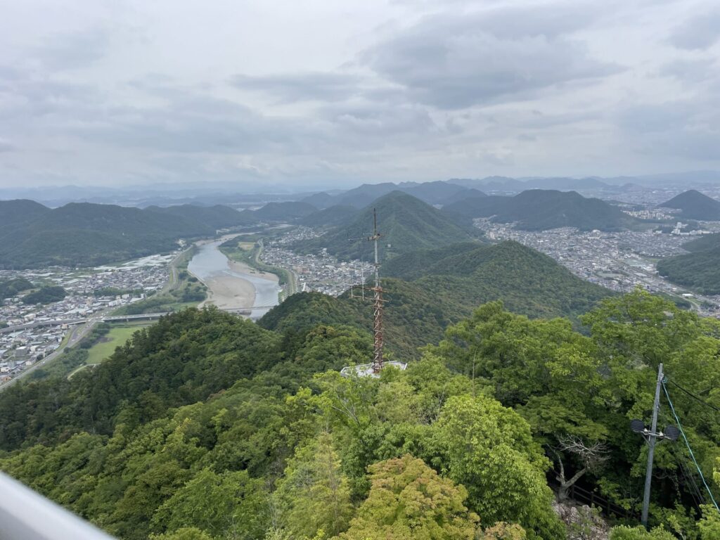 岐阜城からの景色