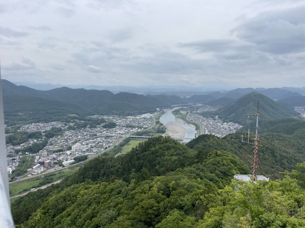 岐阜城からの景色