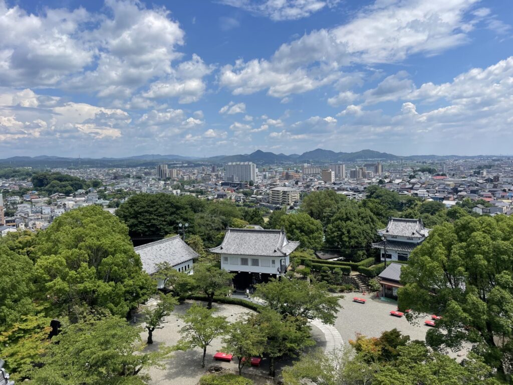 天守閣からの景色4