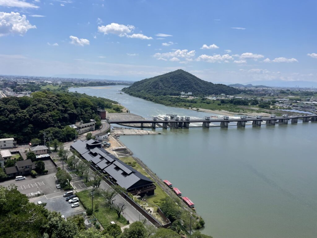 犬山城からの景色