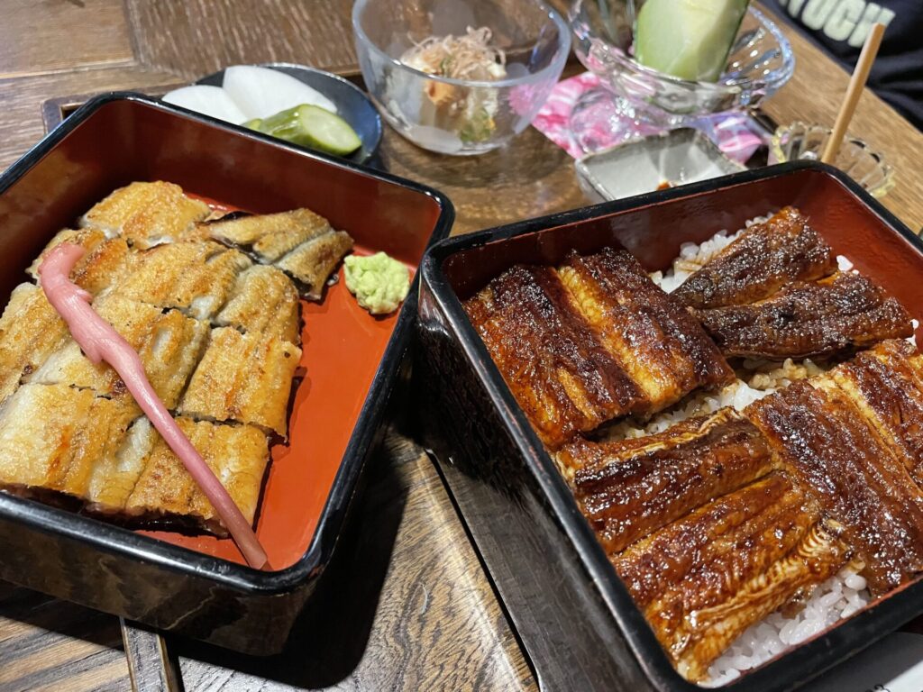 ウナギの白焼き